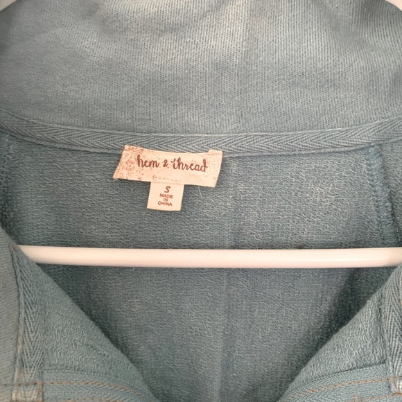 ViciCollection, Hem and Thread, Long Weekend Oversized Half Zip Sweater - Picture 5 of 9